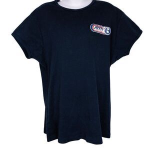 Vintage Y2K Richard Petty Blue Babydoll T-Shirt Richard Petty Nascar Racing USA